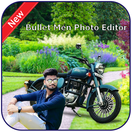 Bullet Men Moto Photo Editor  Icon