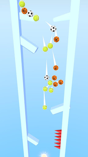 Android application Cluster Fall screenshort