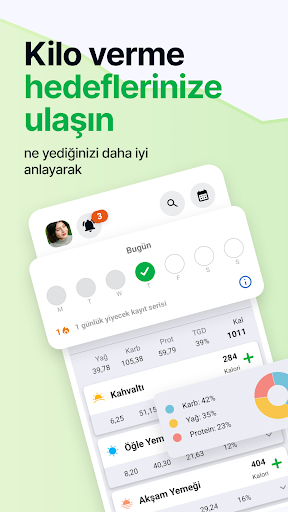fatsecret Kalori Sayacı ekran görüntüsü