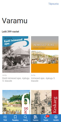 Android application Opiq Eesti screenshort