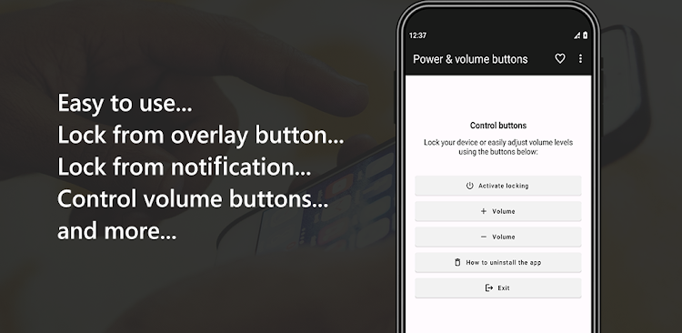 Power & Volume Buttons - 1.1.9 - (Android)