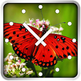 Butterfly Clock Widget icon