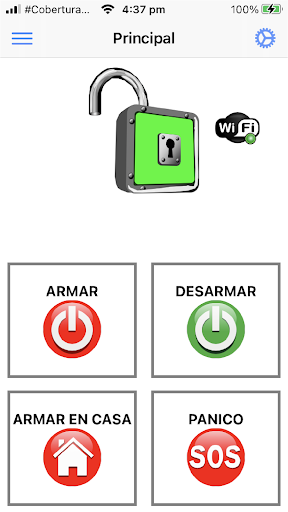Wifi Alarm Screen 3
