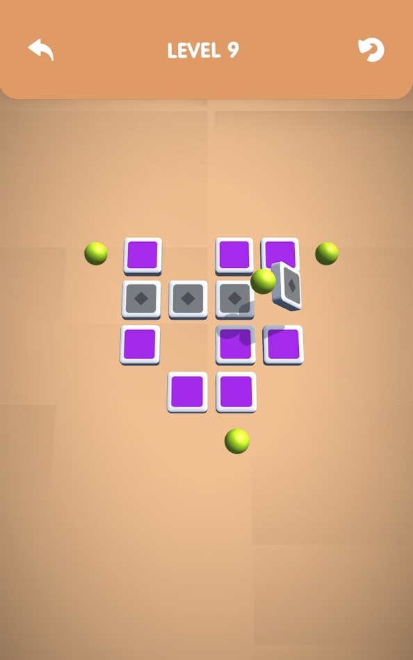 #9. Flip Color: Tile Bounce (Android) Por: Augmented Reality Games