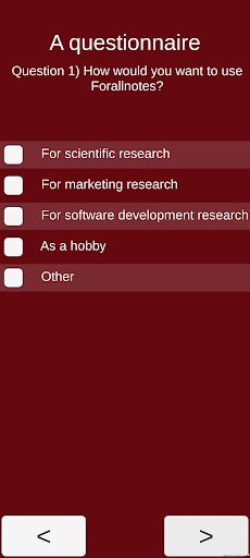 Forallnotes Screen 2
