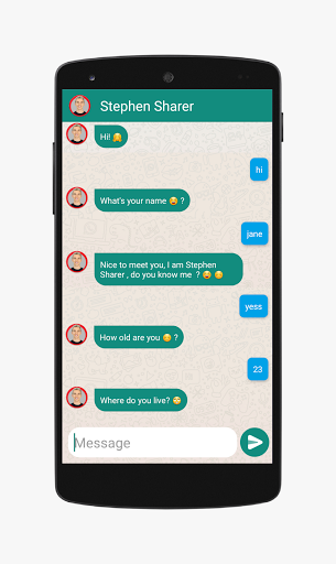 Stephen Sharer Fake Call Video and Chat Simulation