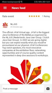 J-Fall Virtual Conference app 3