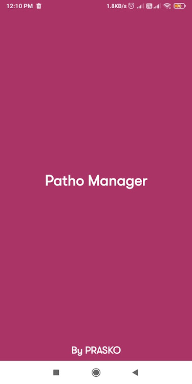 Patho Manager - 1.20 - (Android)