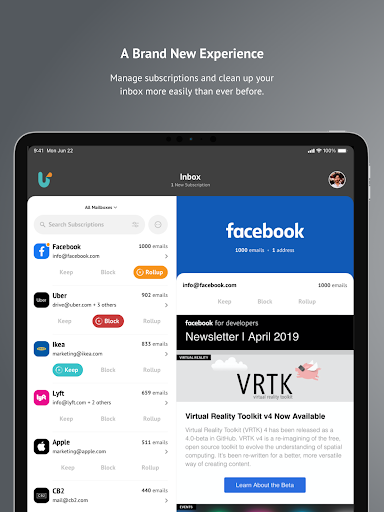 Unroll.Me - Inbox Mail Cleaner screenshot 17