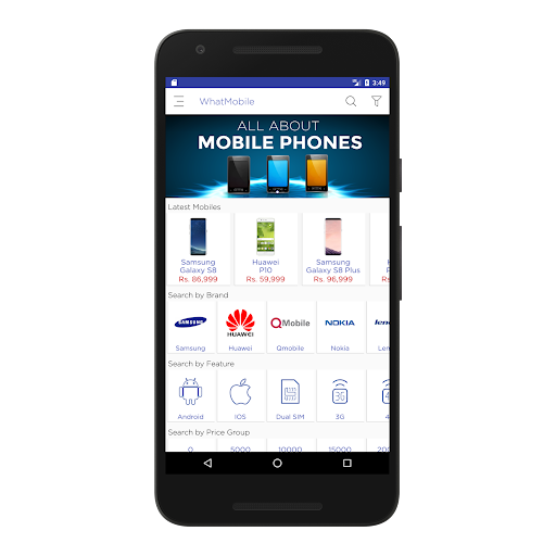 Android application What Mobile Prices Pakistan screenshort