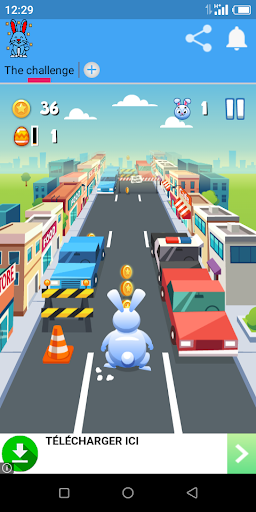 The challenge Screen 3