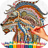 Animal Coloring Book - Mandala Animal Pages icon