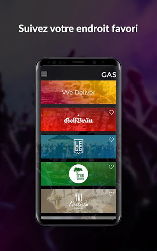 Android application GAS Universe screenshort