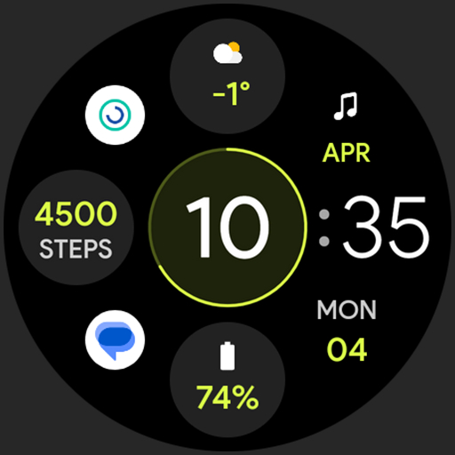 OS 3 Digital: Watch face logo