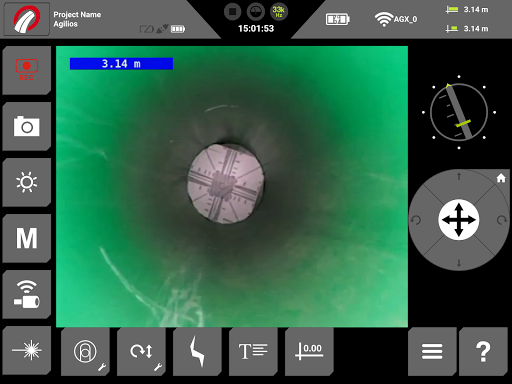 Android application VisionReport screenshort