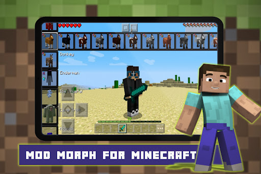 Morph Mod For Minecraft PE