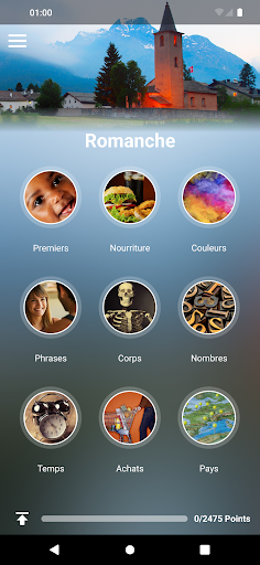 Aperçu de l'application