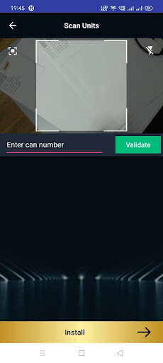 SCCL Installer App Screen 2