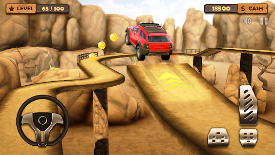 SUV Mountain Climb: Car Games