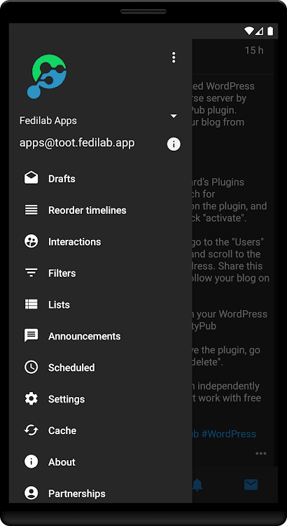 Fedilab - 3.28.2 - (Android)