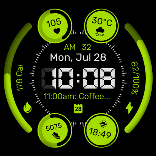 Watch face CNW-41 screenshot 21