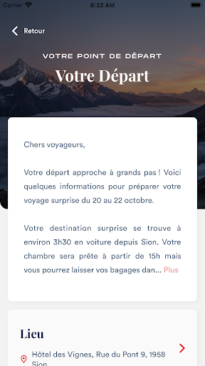 Android application Travelise screenshort