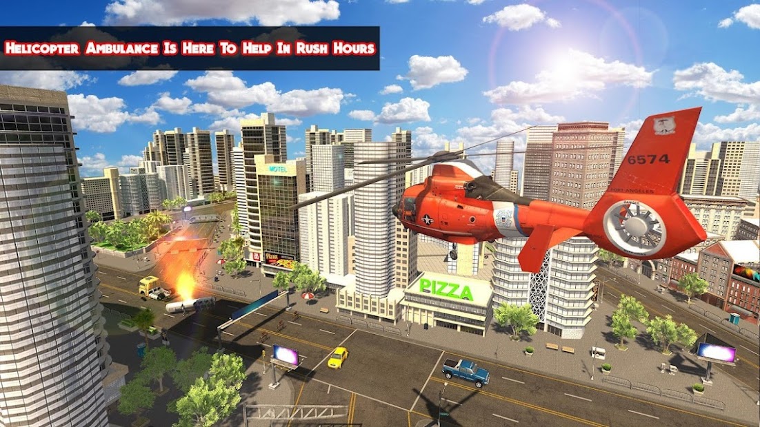 Captura de Pantalla 17 Ambulance Game: City Rescue 3d android