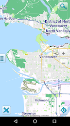 Map of Vancouver offline