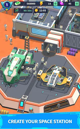 Game screenshot Idle Survivor Space Odyssey mod apk