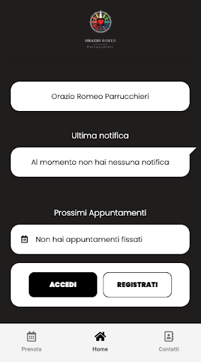 Orazio Romeo Parrucchieri Screen 2