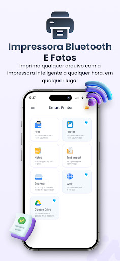 Visualização do aplicativo