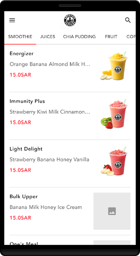 Android application Smoothie Factory-سموثي فاكتوري screenshort