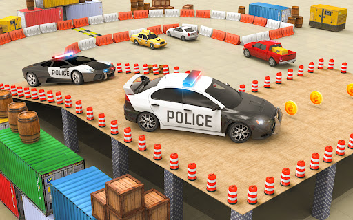 Police Car Parking School Game  screenshots 1