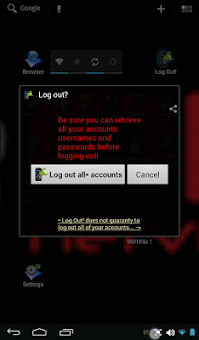 Log Out screenshot 6