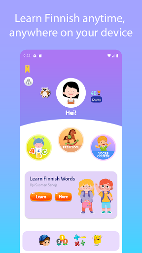 Android application Learn Finnish For Beginners screenshort