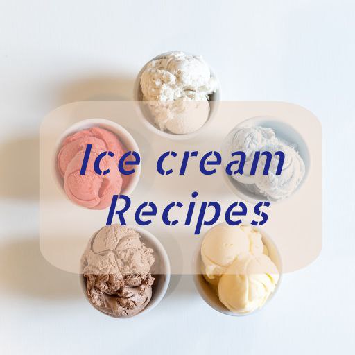 Ice cream recipes logo
