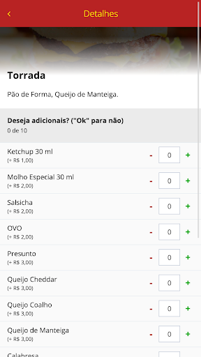 Mega Lanches Screen 3