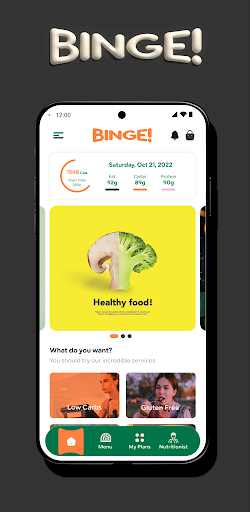 Android application Binge - بنج screenshort