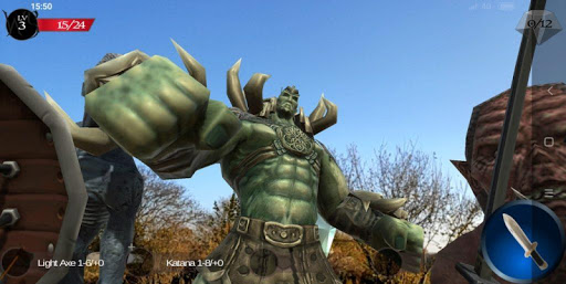 Augmented Reality Game Screen 2