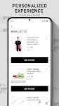 screenshot of PUMA Shopping App