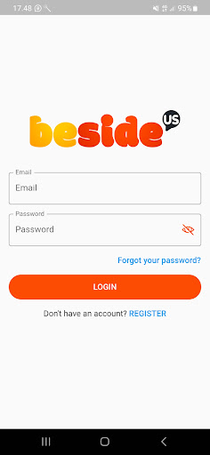 Android application Beside Us screenshort