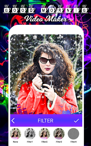 Good morning video maker song Screen 3