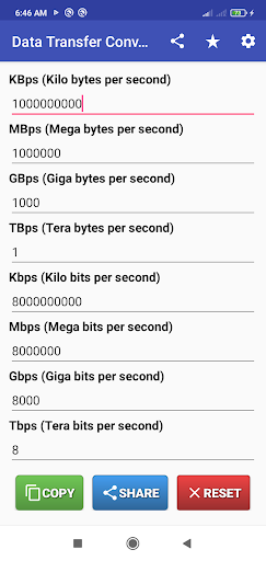 KB MB GB Conversion Screen 3
