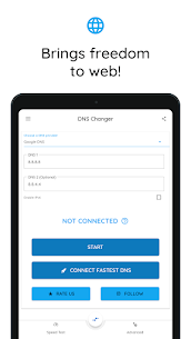 DNS Changer | Mobile Data & WiFi | IPv4 & IPv6 v1288r APK (Premium Version/Full Unlocked) Free For Android 7