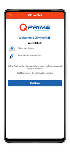 Android application QPrimeFMS screenshort