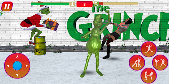 The Grinch Fighting Game