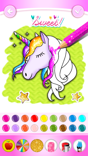 Download Download Unicorn Coloring Book Glitter On Pc Mac With Appkiwi Apk Downloader