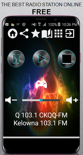 Android application Q 103.1 CKQQ-FM Kelowna Radio screenshort