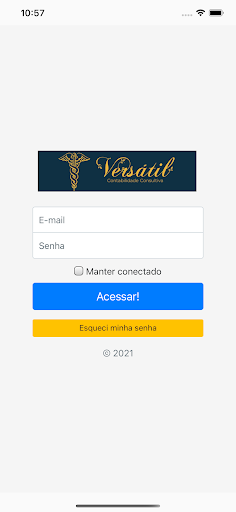 Android application Versátil Contábil screenshort