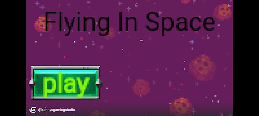 Android application flying in space screenshort